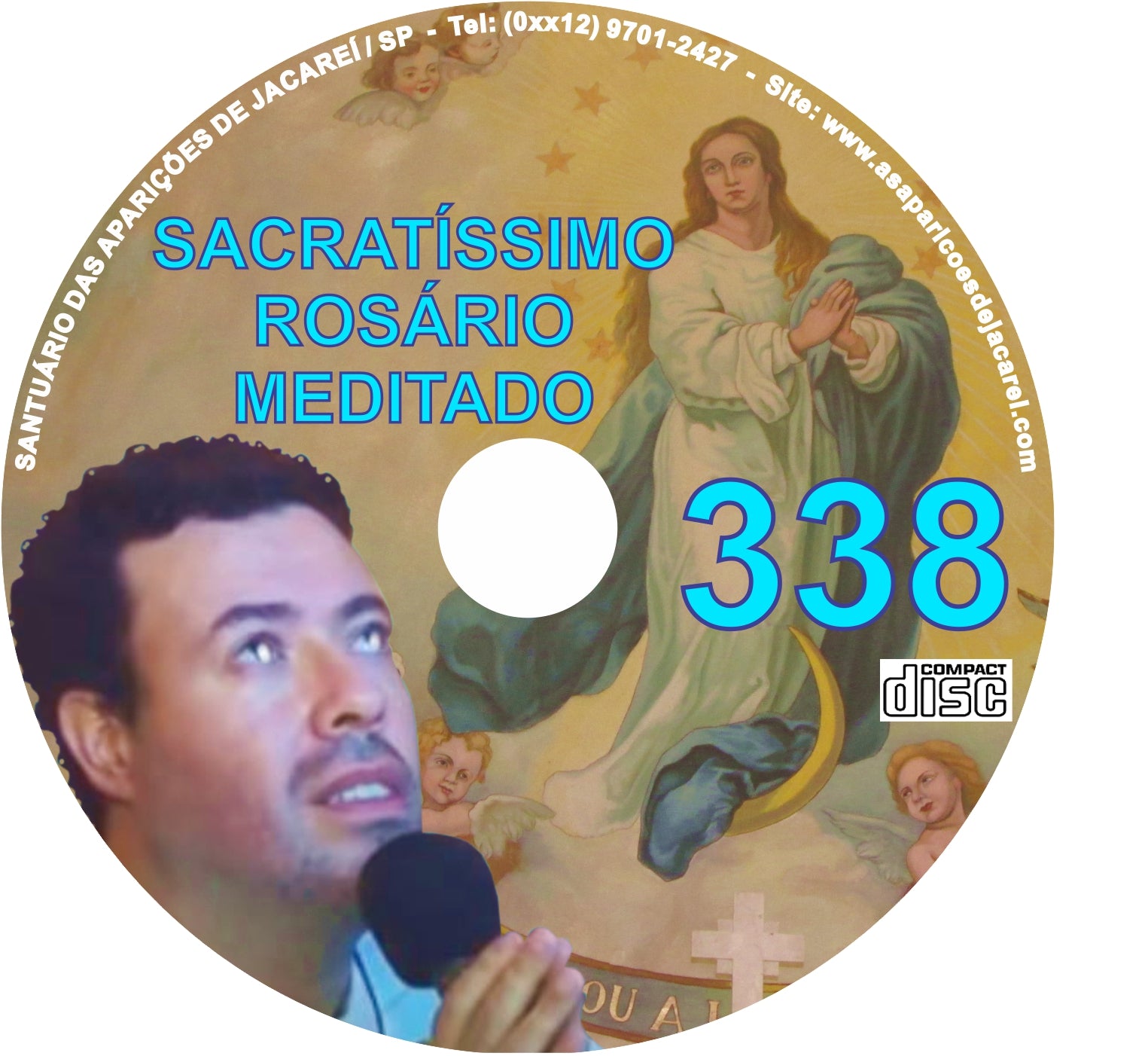 CD Rosário Meditado 338 CD Rosário Meditado 338